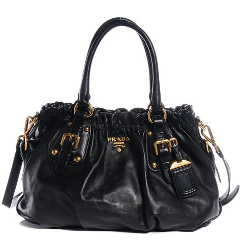 prada shopping bag soft calf